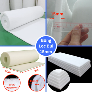 Bông lọc bụi 15mm
