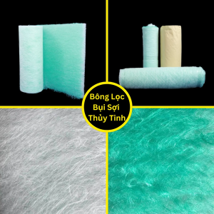 Bông lọc bụi sợi thủy tinh